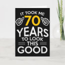 Search for 70 year old birthday cards 70th