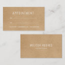 Search for appointment cards Beautician