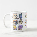 Search for cat food mugs Kawaii