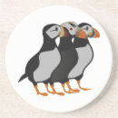 Search for puffin coasters Bird