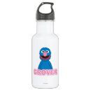 Search for sesame street characters water bottles Grover