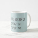 Search for greensboro mugs North carolina