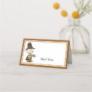 Search for peanuts place cards Pilgrim