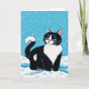Search for tuxedo cat christmas cards Cute