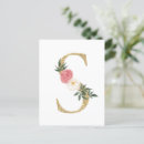 Search for monogram s postcards Elegant