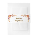 Search for baby shower invitation belly bands Autumn