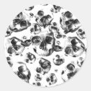 Search for skull pattern stickers Gothic