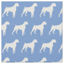 Search for boxer dog fabric Silhouette