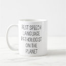 Search for language mugs Speech therapist