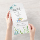 Search for tropical baby shower invitations Beach