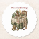 Search for vintage christmas coasters Old fashioned christmas