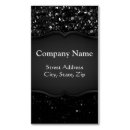 Search for bling business cards Black