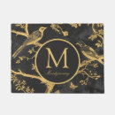 Search for black and gold doormats Family last name