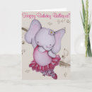 Search for dance birthday cards Girly