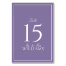 Search for lavender table cards Classic
