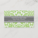 Search for damask appointment cards Cosmetologist
