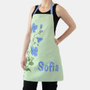 Search for ornate aprons Blue