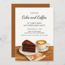 Search for coffee party invitations Minimalist