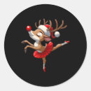 Search for dancing reindeer stickers Danceparty