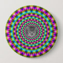 Search for optical illusions badges Green