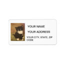 Search for tuxedo cat return address labels Kitten