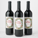 Search for merry christmas labels Wreath