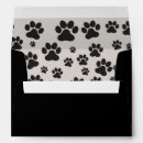 Search for paw print envelopes Modern