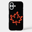 Search for canadian maple leaf iphone cases Red