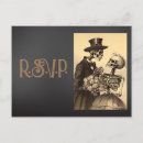 Search for skeleton couple postcards Black