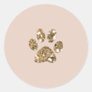 Search for gold paw stickers Animal