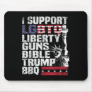 Search for funny barbecue mousepads America great again