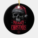 Search for red skull christmas tree decorations Gothic