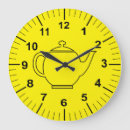 Search for large kitchen clocks Yellow