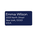 Search for nautical return address labels weddings Navy