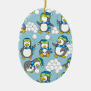 Search for penguin christmas tree decorations Winter