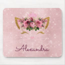Search for pink cats mousepads Kitty