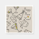 Search for happy new year paper napkins Party