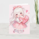 Search for chibi valentines day cards Pink