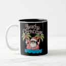 Search for beachy mugs Santa