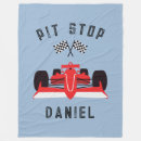 Search for race car blankets Boys