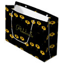 Search for yellow sunflowers gift bags Pattern