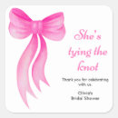 Search for knot stickers Bow bridal shower