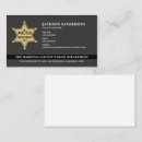 Search for sheriff business cards Detective