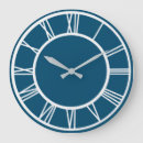 Search for blue roman numerals clocks Modern