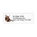 Search for witch cat return address labels Magic