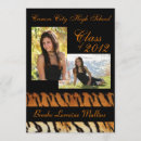 Search for tiger graduation invitations Class