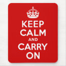Search for keep calm carry on mousepads Vintage