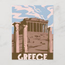 Search for athens greece postcards Watercolor