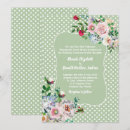 Search for sage dots invitations Floral