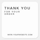 Search for simple business thank you stickers Elegant